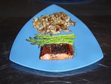 Potatoes with Shiitake and Gruyere