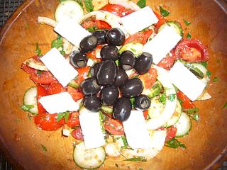 Greek Tomato Salad