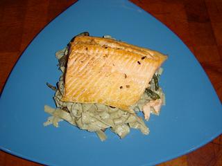 Pasta with Mushroom Cream