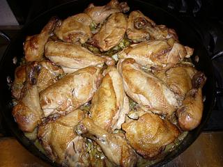 Braised Rosemary Chicken with Potatoes and Celery